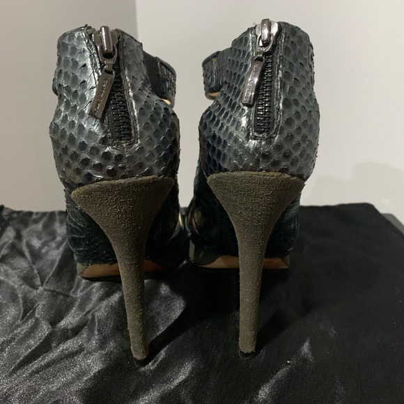 Alexandre Birman Snakeskin Platforms - Picture 6 of 7